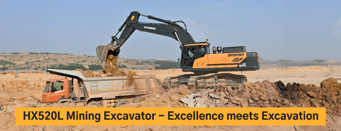 HX520L Mining Excavator - Excellence meets Excavation