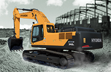 Launched Indigenous R340LC-7 Excavator