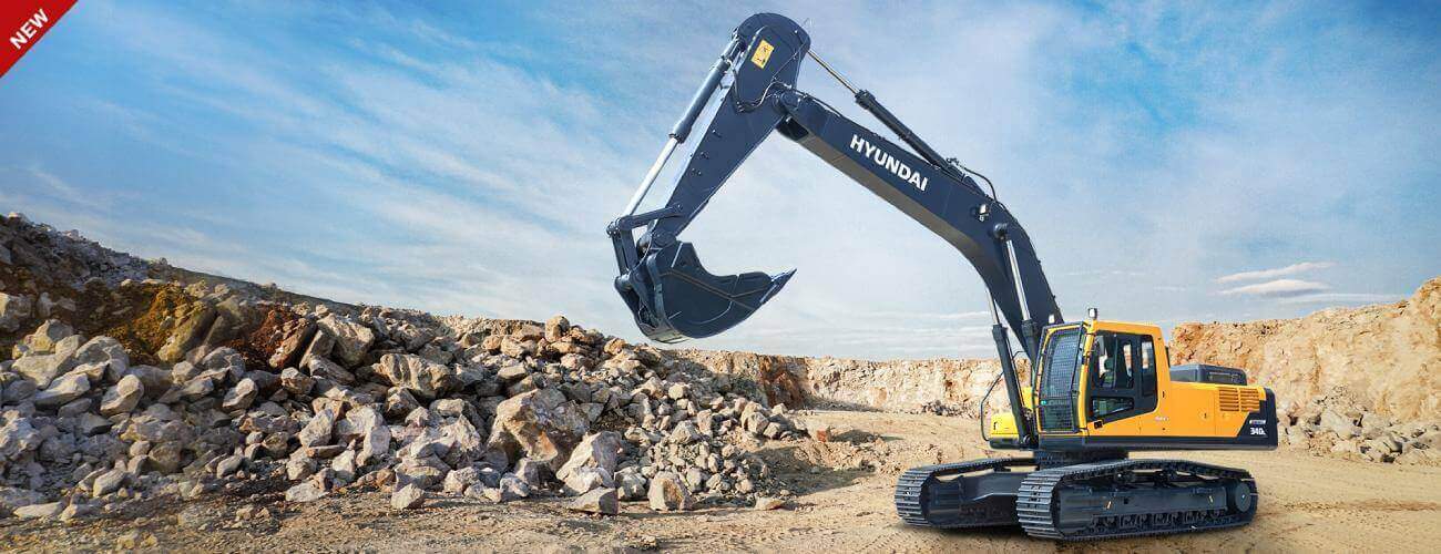 Hyundai R340L SMART Excavator