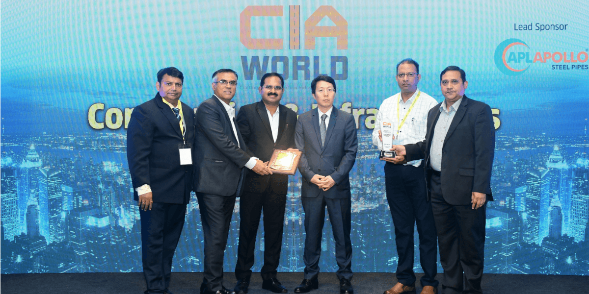 CIA Award for Best Company in Earthmoving Equipment