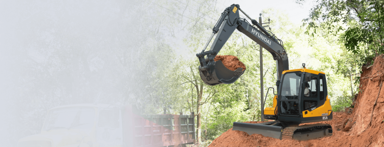 Hydraulic Construction Excavators R85A SMART Plus