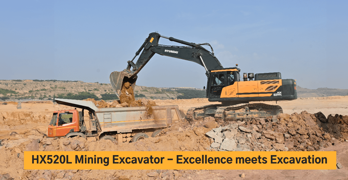HX520L Mining Excavator - Excellence meets Excavation