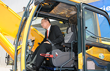Launched Indigenous R215LC-7 Excavator
