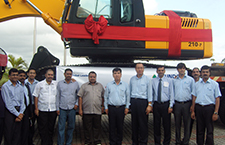 1000th Excavtor Rolled Out From Pune Plant